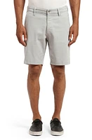 Mavi Jeans Noah Stretch Twill Flat Front Chino Shorts Pearl Blue Luxe at Nordstrom,