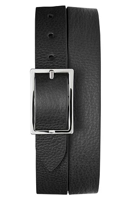 Shinola Reversible Leather Belt Black/Walnut at Nordstrom,