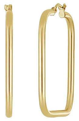 Bony Levy 14K Gold Square Hoop Earrings in Yellow Gold at Nordstrom