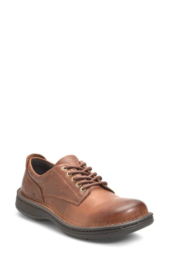 Børn Hutchins II Plain Toe Derby Dark Tan at Nordstrom,