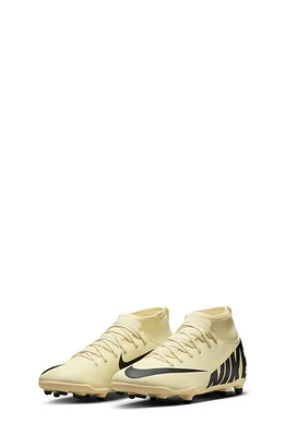 Nike JR Superfly 9 Club Soccer Cleat Lemonade/Black/Gold Coin at Nordstrom, M