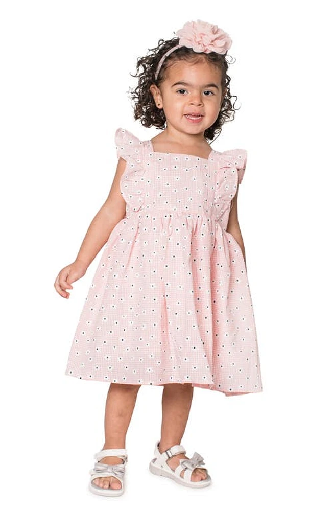 Popatu Daisy Pinafore Dress Pink at Nordstrom,