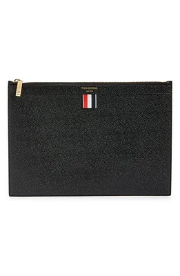 Thom Browne Small Zip Tablet Holder in Black at Nordstrom