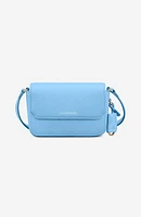 MAISON de SABRÉ Micro Leather Flap Bag in Sky Blue at Nordstrom, Size X-Small