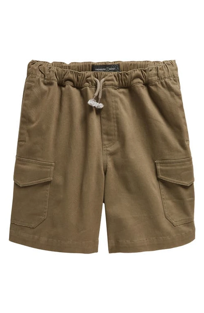 Treasure & Bond Kids' Cotton Cargo Shorts at