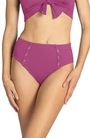 Robin Piccone Amy High Waist Bikini Bottoms at Nordstrom,