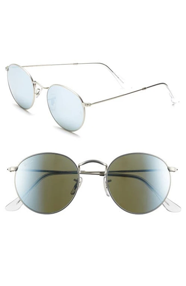 Ray-Ban Icons 50mm Sunglasses in Silver Mirror at Nordstrom