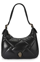 Kurt Geiger London Kensington Puff Quilted Leather Hobo Bag in Black at Nordstrom