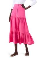 NIC+ZOE Cotton Tiered Skirt at Nordstrom,