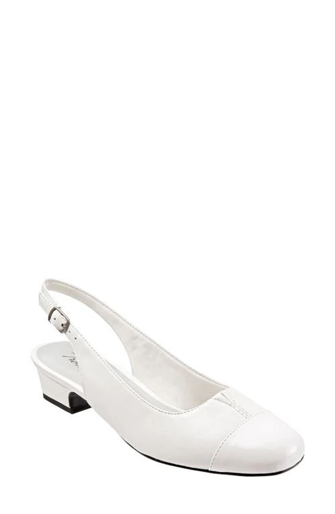 Trotters 'Dea' Slingback White at Nordstrom,