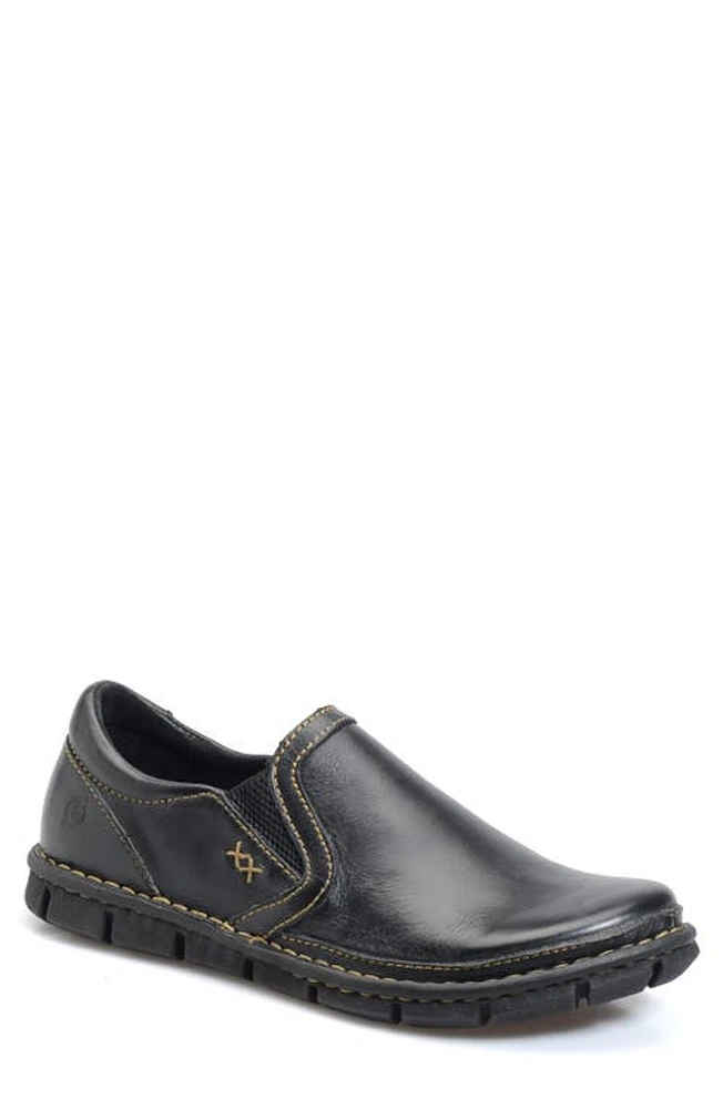 Børn 'Sawyer' Slip-On Black Leather at Nordstrom,