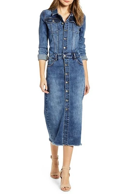 Wash Lab Denim Piece Dyed Dress at Nordstrom