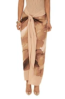 JLUXLABEL Marine Print Sarong at Nordstrom