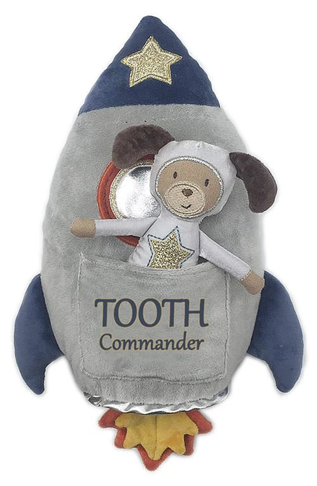 MON AMI Spaceship Tooth Commander Doll & Pillow in Grey at Nordstrom