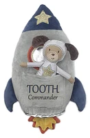 MON AMI Spaceship Tooth Commander Doll & Pillow in Grey at Nordstrom