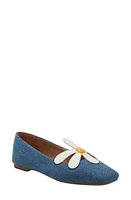 Katy Perry The Evie Daisy Flat Blue Denim at Nordstrom,