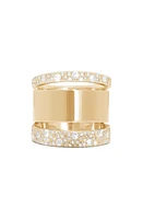 Lana Flawless Double Ring in Yellow at Nordstrom, Size 7