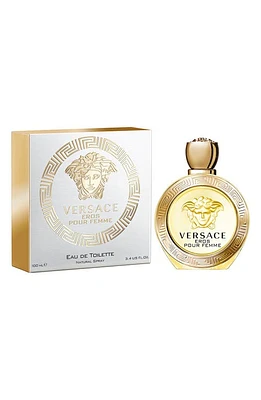 Versace Eros Pour Femme Eau de Toilette at Nordstrom, Size 3.4 Oz