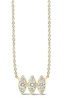 Dana Rebecca Designs Sophia Ryan Diamond Marquise Pendant Necklace in Yellow Gold/Diamond at Nordstrom, Size 18