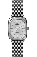 Shinola Bixby Diamond Bracelet Watch, 34mm in Light Silver at Nordstrom