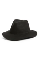 rag & bone City Felted Wool Fedora Black at Nordstrom,