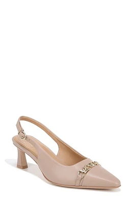 Naturalizer Dovey Slingback Cap Toe Pump Warm Fawn Tan Leather at Nordstrom,