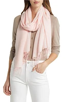 Nordstrom Tissue Weight Wool & Cashmere Scarf in Pink Ballet at Nordstrom