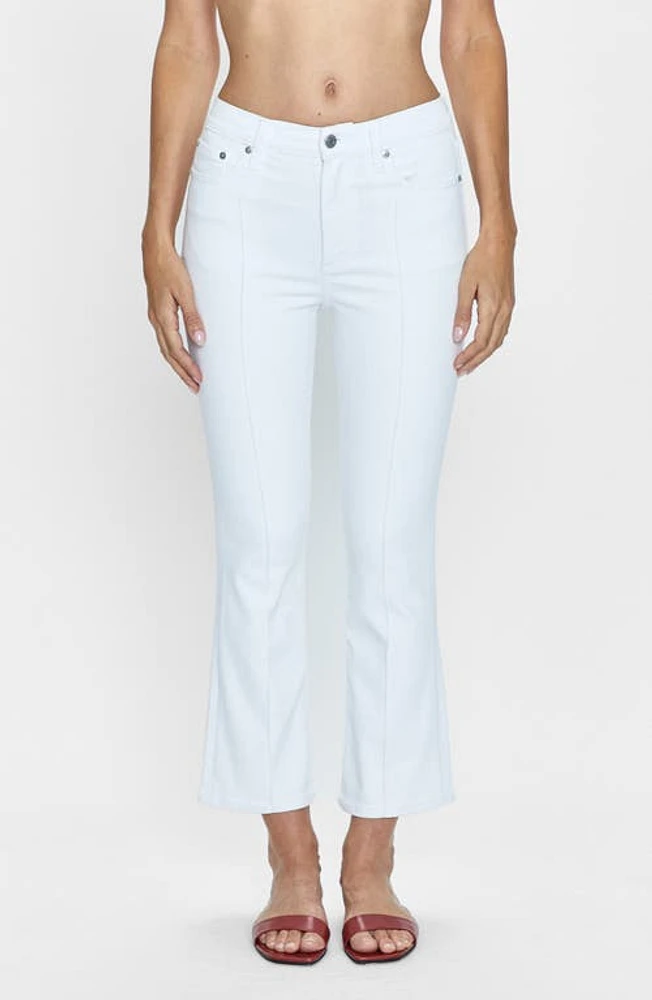 Pistola Lennon High Waist Ankle Bootcut Jeans Le Blanc at Nordstrom,