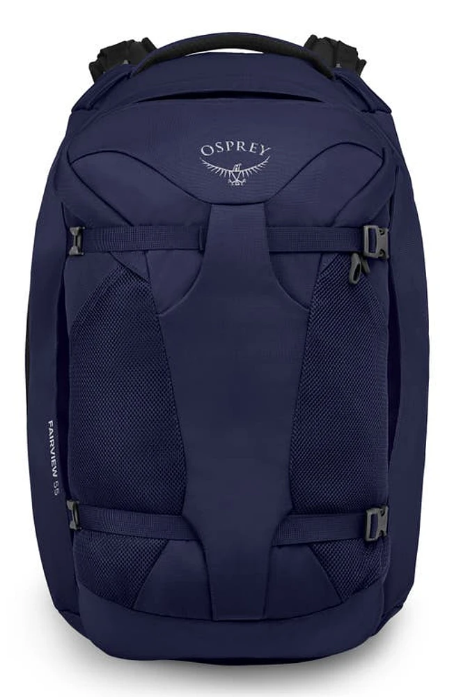 Osprey Fairview 55-Liter Travel Backpack in Winter Night Blue at Nordstrom