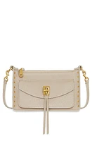 Rebecca Minkoff Mini Darren Leather Crossbody Bag in Stone at Nordstrom