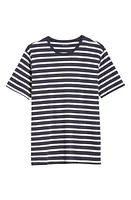 AG Bryce Stripe Crewneck T-Shirt Deep at Nordstrom,