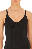 Natori Liquid Underwire Bustier Black at Nordstrom,