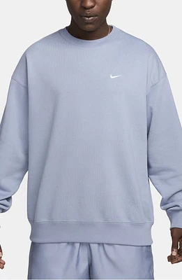 Nike Solo Swoosh Oversize Crewneck Sweatshirt at Nordstrom,