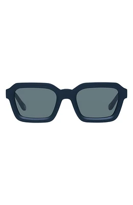 Le Specs Impossible 51mm Square Sunglasses in Matte Black at Nordstrom