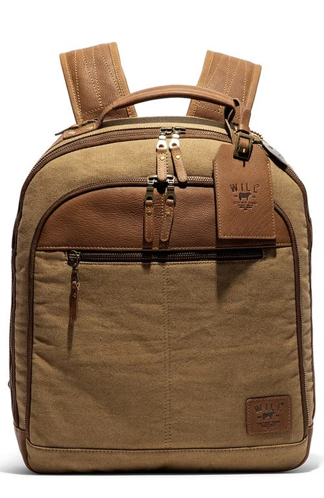 Will Leather Goods Commuter Backpack in Tobacco/Cognac at Nordstrom