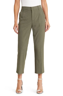 Wit & Wisdom 'Ab'Solution Skyrise Crop Flare Pants in Lipd Lily Pad at Nordstrom, Size 0