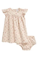 Nordstrom Flutter Sleeve Dress & Bloomers at Nordstrom,