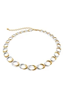 Monica Vinader Kissing Moon 2-Tone Collar Necklace in 18Ct Gold Vermeil at Nordstrom