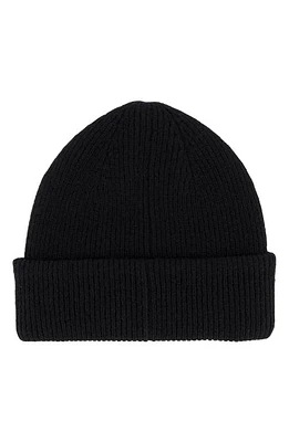 AllSaints Ramskull Embroidered Beanie in Black at Nordstrom