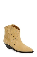 Isabel Marant Dewina Eyelet Western Boot Toffe at Nordstrom,