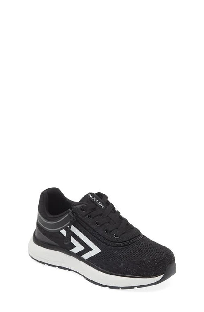 BILLY Footwear Kids' Sport Inclusion Sneaker Black/White at Nordstrom, M