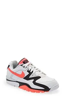 Nike Air Cross Trainer 3 Low Sneaker White/Hot Lava/Black at Nordstrom,