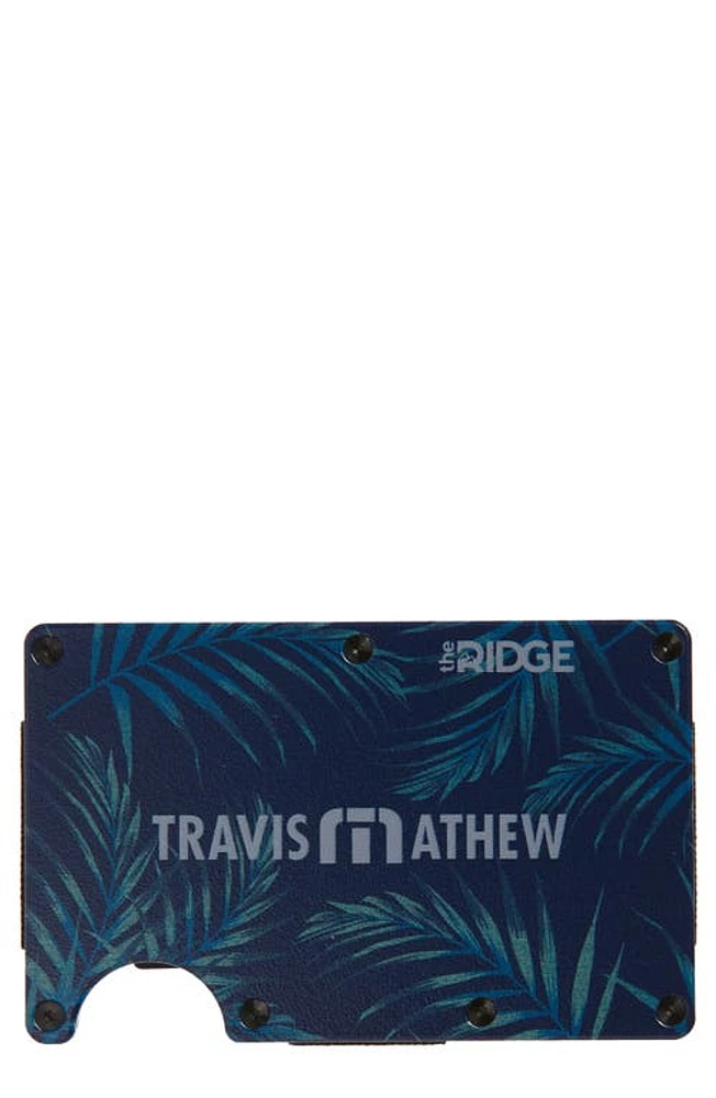 the Ridge Ridge Travis Mathew Wallet in Tm Floral at Nordstrom