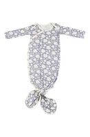 Copper Pearl Newborn Knotted Gown in Lacie at Nordstrom