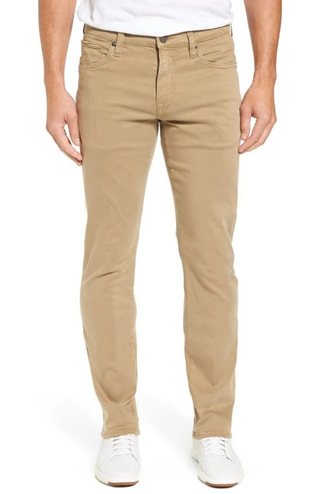 34 Heritage Courage Straight Leg Twill Pants Khaki at Nordstrom, X