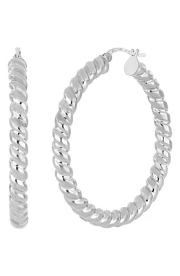 Bony Levy 14K Gold Rope Hoop Earrings in 14K Gold at Nordstrom