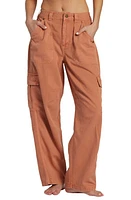 Billabong Walk Along Wide Leg Cargo Pants at Nordstrom,