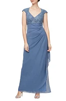 Alex Evenings Sequin Lace Bodice Empire Waist Gown at Nordstrom,