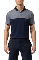 Psycho Bunny Syracuse Block Sport Piqué Polo in Navy at Nordstrom, Size 7