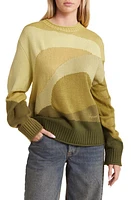 House of Sunny The Eden Landscape Sweater in Multi at Nordstrom, Size Small